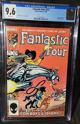 Buy 1984 FANTASTIC FOUR #272  1st Nathaniel Richards - John Byrne - Marvel - CGC 9.6 • 79.05£