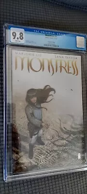 Buy Monstress #1 (2nd Printing) Cgc 9.8 White Pages Image 2015 Vhtf • 260.49£