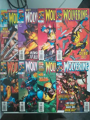 Buy Wolverine #119 120 121 122 123 124 125 126 - Lot Of 8 - Vol.1 1988 - Marvel  • 17.99£