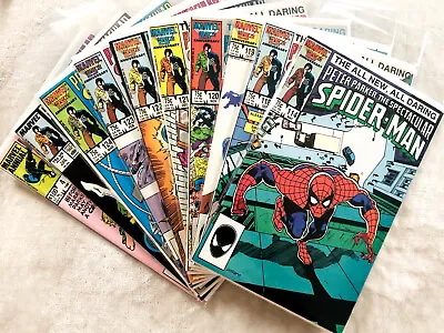 Buy Spectacular Spider-Man #114 #118 #119 #120 #121 #122 #123 #124 #125 Annual #4 • 20.01£