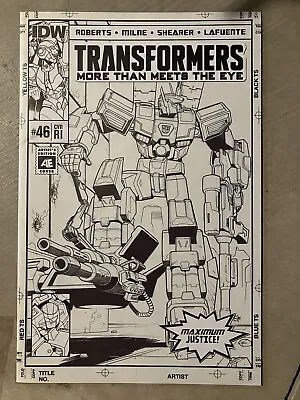 Buy Transformers More Than Meets The Eye #46 1:10 Retailer Incentive Variant IDW • 11.99£