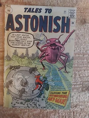 Buy Tales To Astonish # 39 [Ant-Man] GVG • 75£