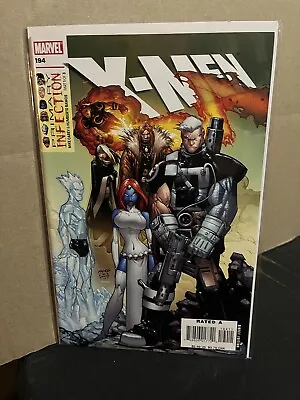 Buy X-Men 194 🔥2006 PRIMARY INFECTION Pt 1🔥MYSTIQUE Iceman🔥Marvel Comics🔥NM- • 5.59£