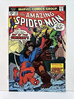 Buy The Amazing Spider Man #139 Marvel Comics 1974 VF/NM 9.0 • 31.97£