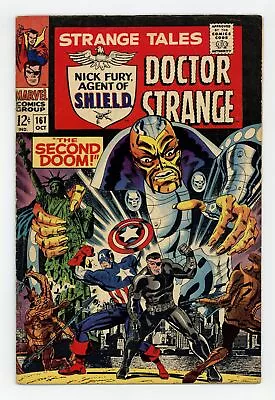 Buy Strange Tales #161 VG/FN 5.0 1967 1st App. Yellow Claw Since The Fifties • 28.13£
