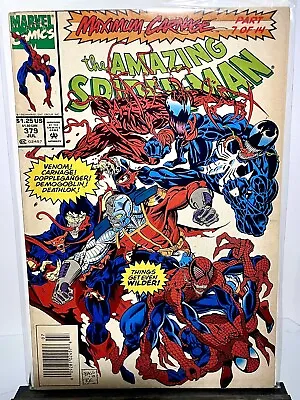 Buy The Amazing Spider-Man #379 Maximum Carnage 7 Of 14 1993 • 15.99£
