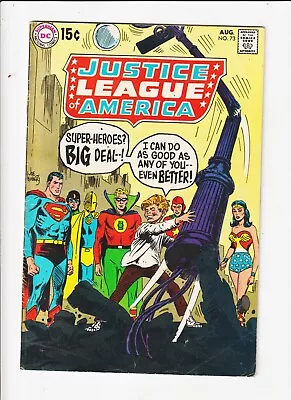 Buy Justice League Of America 73  DC SILVER AGE COMIC JLA  JSA KUBERT COVER • 15.79£