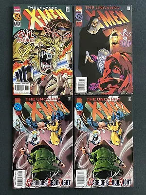 Buy Marvel Comics Uncanny X-Men Vol. 1 #326 #327 #329 (x2) 1995 1996 (4 Comic Lot) • 3.16£