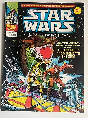 Buy Star Wars Weekly #22 Vintage Marvel Comics UK • 2.45£