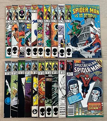 Buy Lot Of 20 Peter Parker The Spectacular Spider-Man #114,116-133,159 Marvel Comics • 54.82£