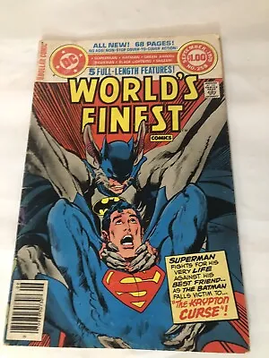 Buy 70's, DC, Superman & Batman World's Finest Comics #258, DC Comic Vintage • 5.52£
