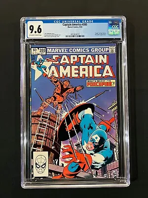 Buy Captain America #285 CGC 9.6 (1983) -  Death  Of Patriot - Porcupine App • 47.96£
