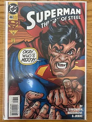 Buy Superman: The Man Of Steel #46 July 1995 Simonson / Bogdanove DC Comics • 3.99£