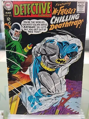 Buy Detective Comics 373 MR. FREEZE 2nd Appearance 1968 DC Comics • 55£