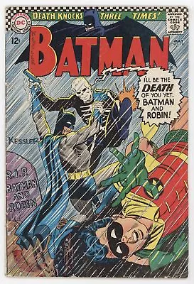 Buy Batman 180 DC 1966 GD VG Death-Man Robin Tombstone Gil Kane • 26.08£
