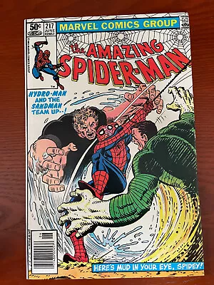 Buy Amazing Spider-Man 217 VF+ 8.5 Bag And Board Gemini Mailer • 14.19£