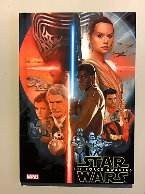Buy Star Wars The Force Awakens HC Comic Adaptation (2016 Marvel) Skywalker Saga • 8£