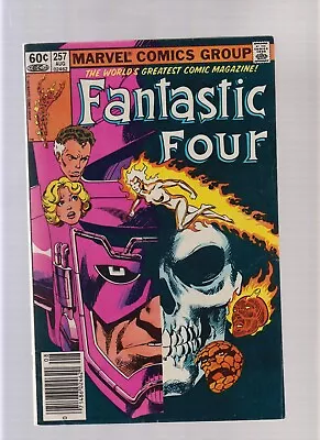 Buy Fantastic Four #257 - Galactus (8.0) 1983 • 3.93£