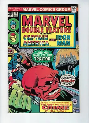 Buy MARVEL DOUBLE FEATURE # 14 (Captain America/Red Skull & Iron Man, FEB 1976), NM • 11.95£