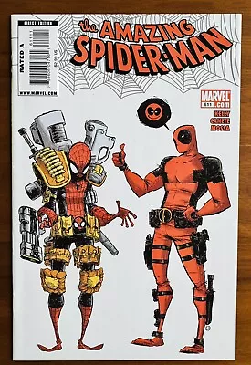 Buy Amazing Spider-Man #611 (Marvel Comics January 2010) Deadpool NM 9.4 • 32.12£