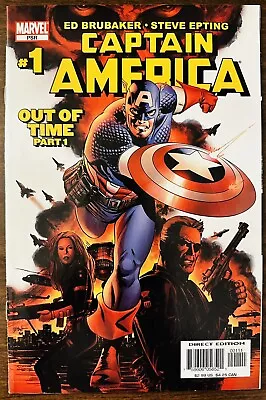 Buy Captain America #1 (Marvel Comics January 2005) 9.0 Or Better! Never Read! • 20.78£