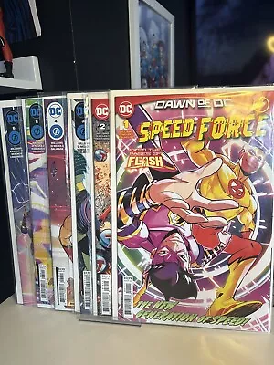 Buy SPEED FORCE 1 2 3 4 5 6 (2023) 1ST PRINTING MAIN COVER As DC COMICS • 20£