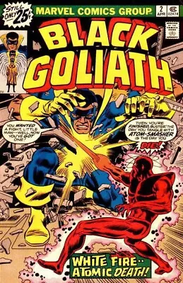 Buy BLACK GOLIATH #2 F, Marvel Comics 1976 Stock Image • 4.74£