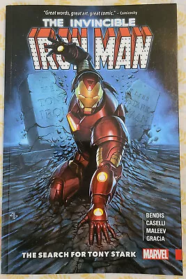 Buy The Invincible Iron Man | The Search For Tony Stark | Marvel Comics | TPB 2018 • 15.24£