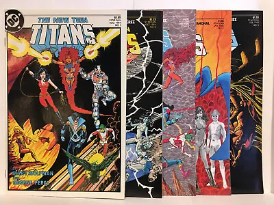Buy New Teen Titans (Vol 2) #1-5 Run VF/NM 1st Print DC Comics • 19.99£