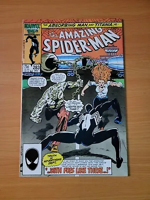 Buy Amazing Spider-Man #283 Direct Market Edition ~ NEAR MINT NM ~ 1986 Marvel Comic • 7.09£