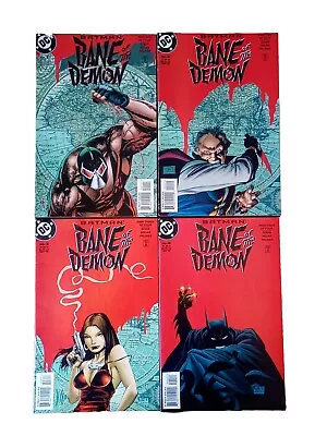 Buy DC Comics: Batman Bane Of The Demon Complete Set #1-4 • 9.99£