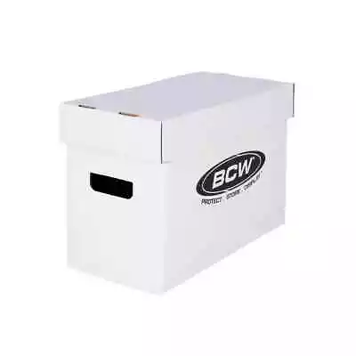 Buy 5 PACK BCW New Short Comic Book Storage Box Holds 150-175 Comics Each- PACK OF 5 • 113.22£