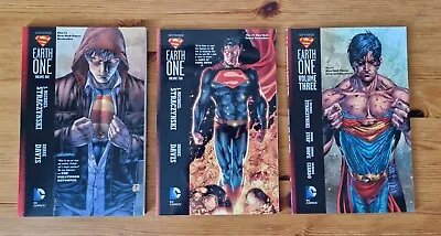 Buy Superman Earth One Vols 1, 2,3 DC Graphic Novels TPB 2007 J. Michael Straczynski • 14.99£
