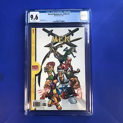 Buy Marvel Mangaverse X-MEN #1 CGC 9.6 1st Print Appearance Manga Wolverine 2002 NM+ • 86.86£