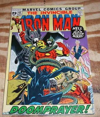 Buy Iron Man #43 Fine/very Fine 7.0 • 16.60£