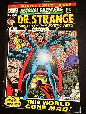 Buy Marvel Premiere #3 Barry Smith Dr. Strange Returns/Begins (pre-#1) Nightmare • 23.83£