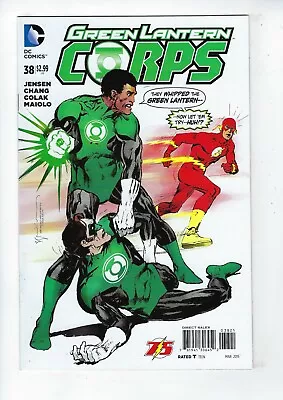 Buy Green Lantern Corps # 38 DC Comics Flash Variant Mar 2015 NM New • 3.95£