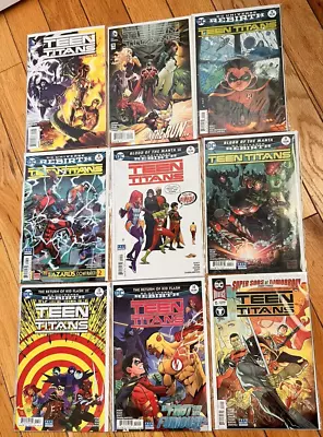 Buy Mixed Lot Teen Titans Rebirth #5 8 9 11 13 14 15 19 DC Comics New 52 #3 16 2018 • 20.11£