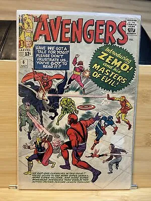 Buy Avengers #6 1964 Silver Age. 1st Appearance Of Zemo And Masters Of Evil • 139.01£