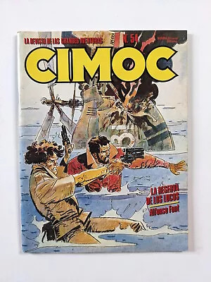 Buy Cimoc #54 1985 Spain Alfonso Font Hugo Pratt Milo Manara • 8.77£