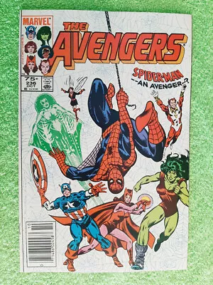 Buy AVENGERS #236 Potential 9.6 : 9.8 CANADIAN Price Variant Spider-man Cover RD5849 • 27.83£