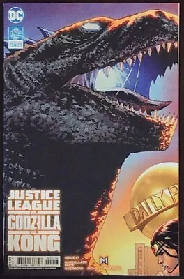 Buy JUSTICE LEAGUE VS. GODZILLA VS. KONG (2023) #1 - Third Printing - New Bagged • 6.30£