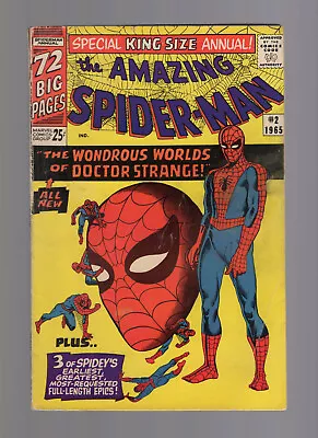 Buy Amazing Spider-Man Annual #2 - Doctor Strange Appearance - Lower Grade • 48.20£