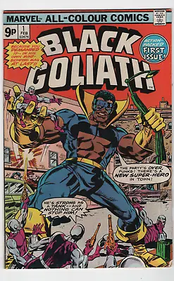 Buy Black Goliath #1 1st Solo Series Origin & 2nd Appearance Of Ben Foster Goliath • 21.28£