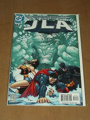 Buy Justice League Of America #75 Vol 3 Jla Dc Comics Double Size January 2003 • 3.49£