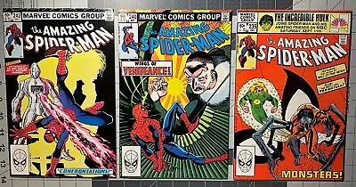 Buy Amazing Spider-Man Lot Of 3 #235 #240 #242  Marvel Comic Book HIgher Grades MCU • 24.12£