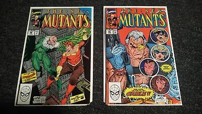 Buy New Mutants #86 #87 Cable Stryfe Liefeld McFarlane • 95.59£