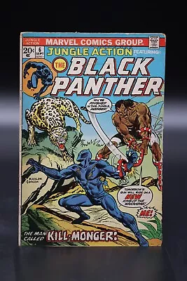 Buy Jungle Action (1972) #6 1st App Kill-Monger Solo Black Panther Story Buckler VG- • 25.42£