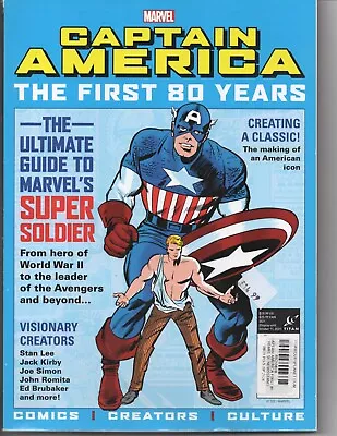 Buy Captain America The First 80 Years Marvel Titan Magazine Size Special 2021 • 9.99£