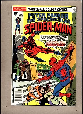 Buy Peter Parker, The Spectacular Spider-man #1_dec 1976_very Good/fine_bronze Uk! • 6.49£